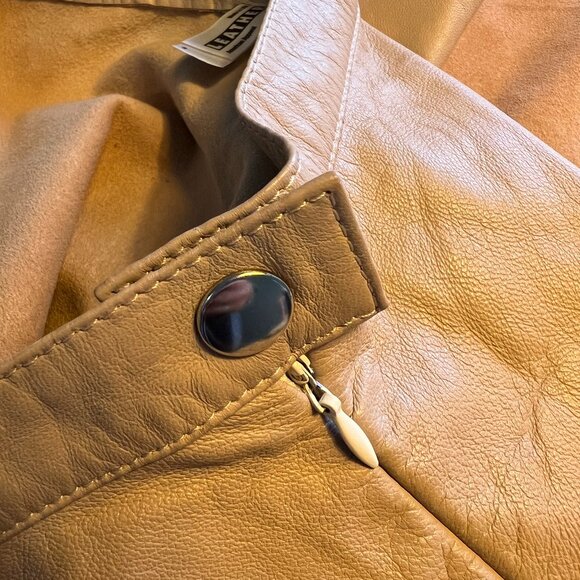 American Apparel Leather Circle Skirt - Picture 5 of 5